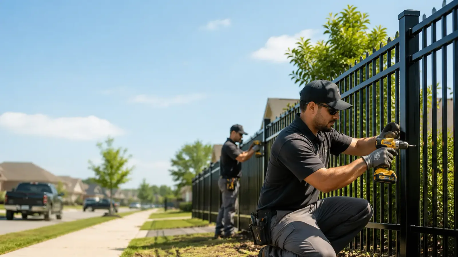 Metal Fence Installation in Iron City, TN